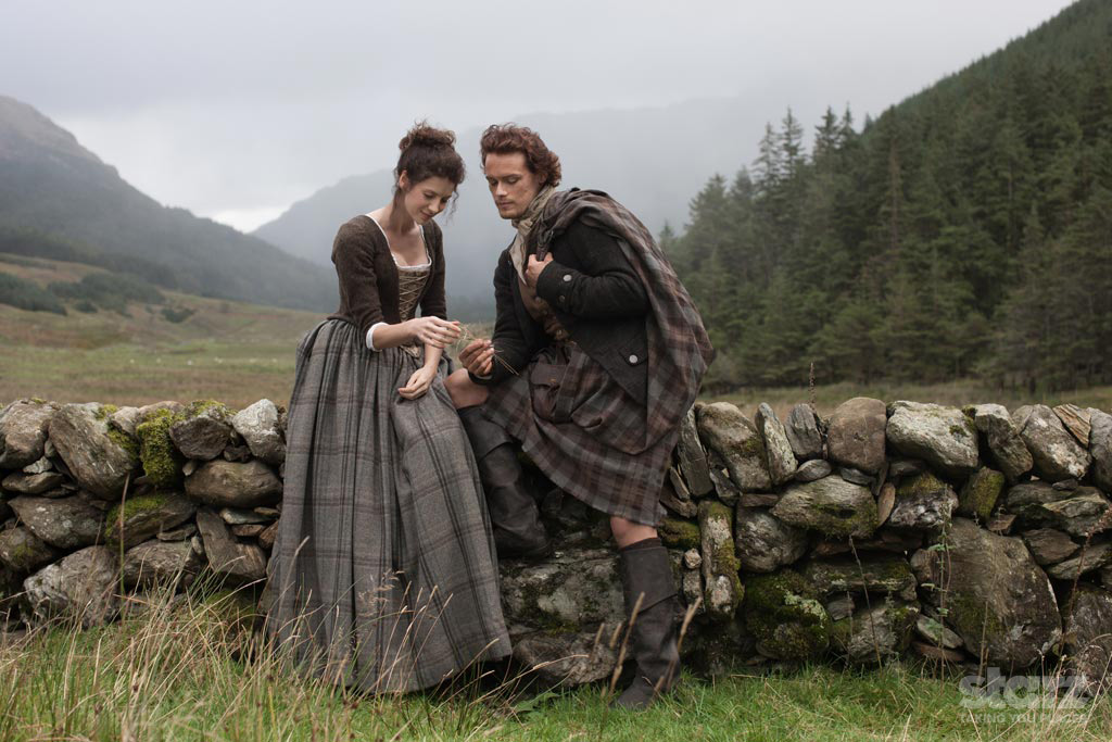 Outlander Claire and Jamie