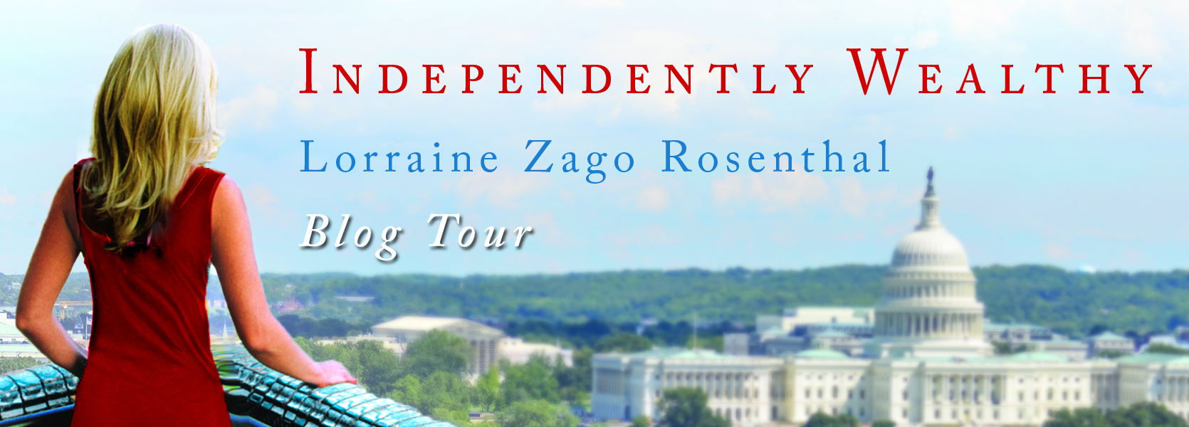 independently wealthy blog tour banner