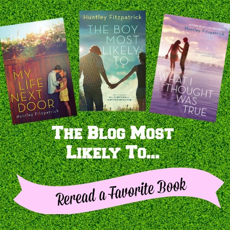 the blog most likely to reread a favorite book