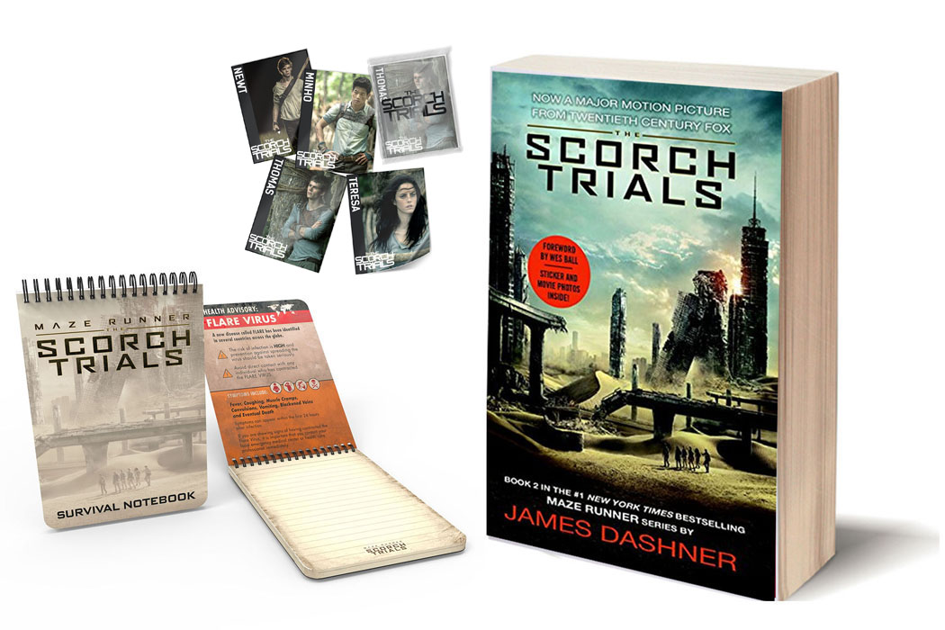 The Scorch Trials prize pack