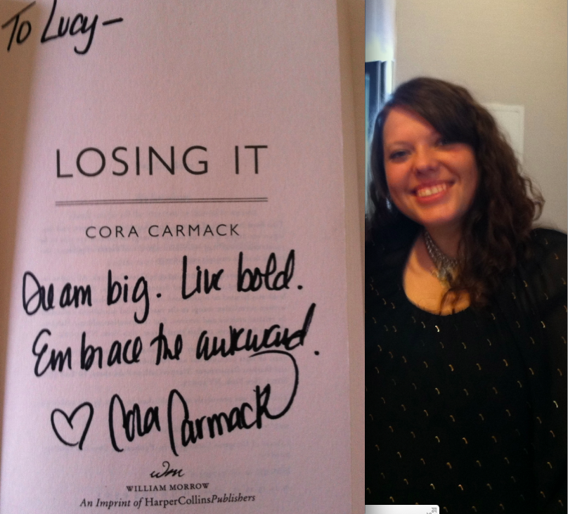 Cora Cormack Losing It LA Author Signing