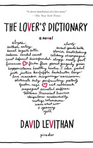 The Lover’s Dictionary by David Levithan