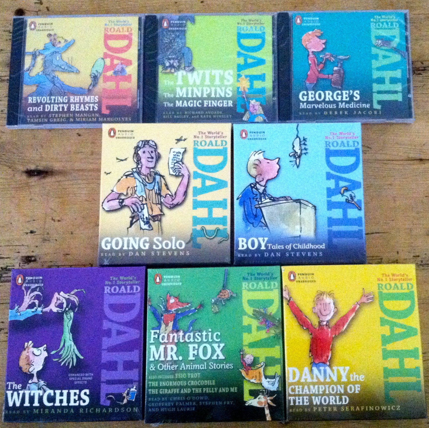 Roald Dahl audiobook giveaway