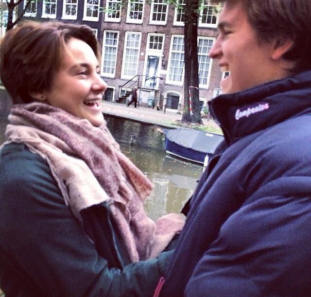 Shailene Woodley and Ansel Elgort The Fault in Our Stars