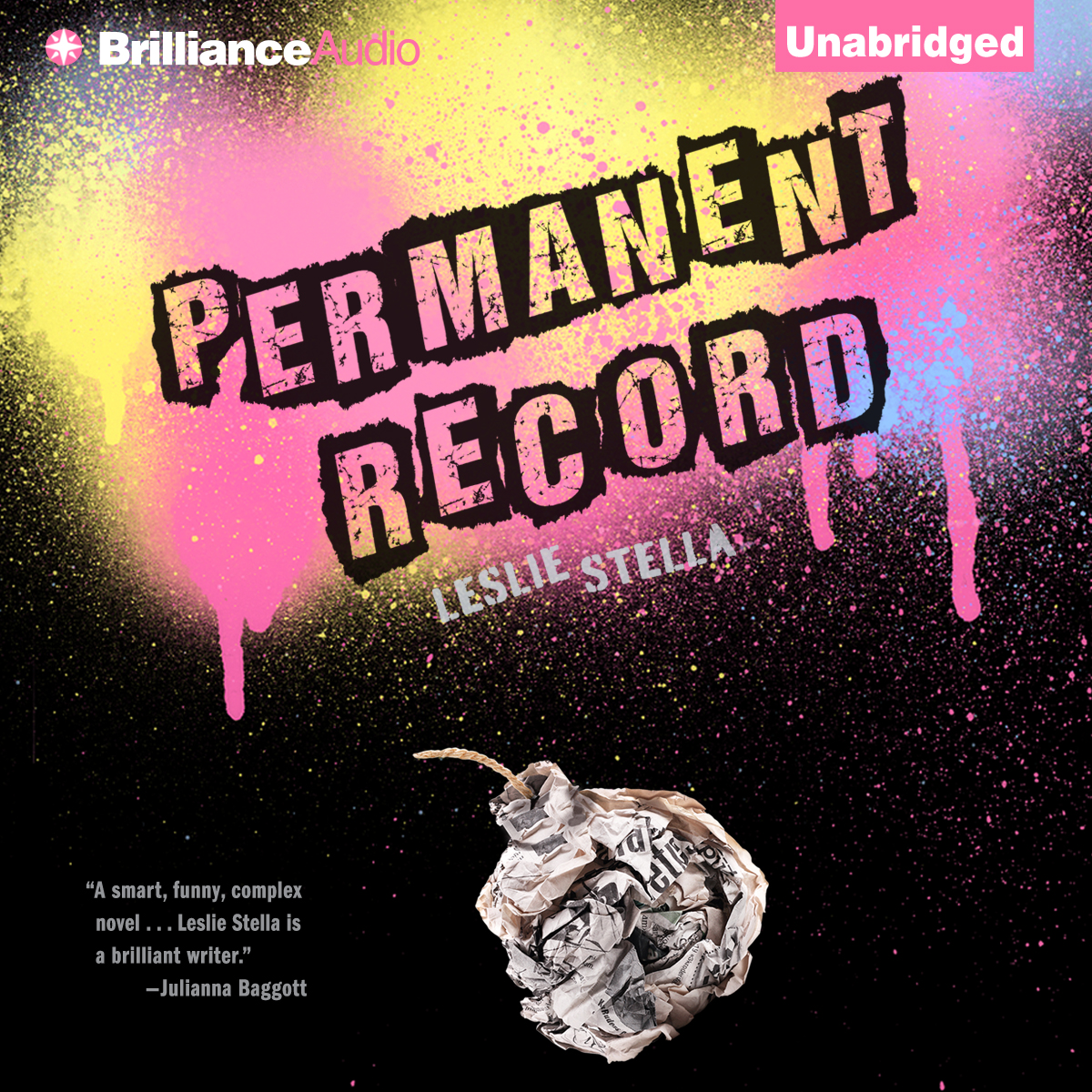 Permanent Record audiobook Leslie Stella