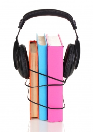 audiobooks white background