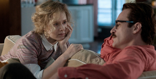 Amy Adams and Joaquin Phoenix