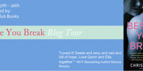 Before You Break by Christina Lee Review, Excerpt and Giveaway