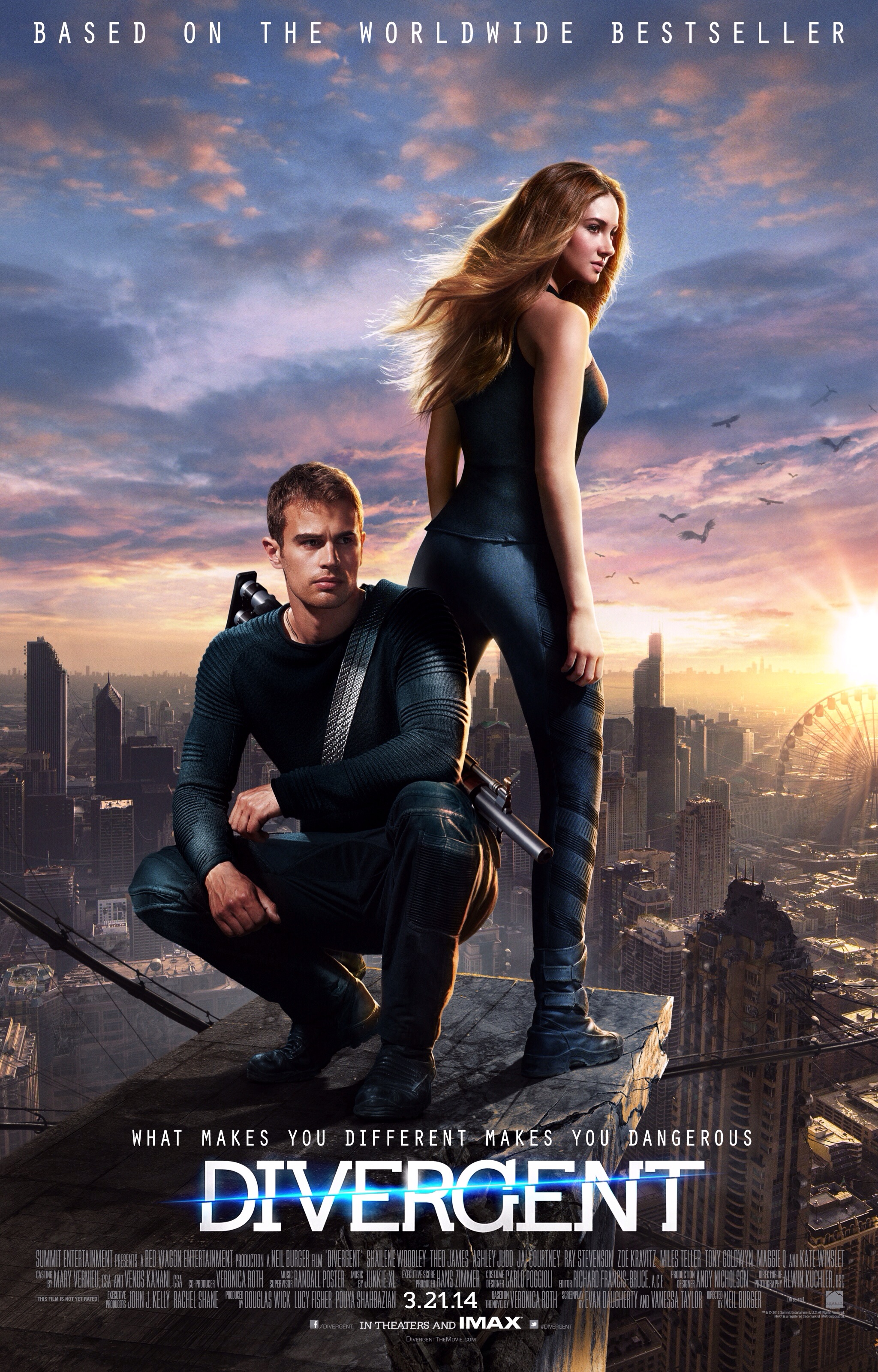 divergent movie poster