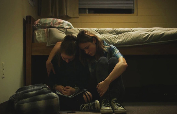 Jayden and Grace (played by  Kaitlyn Dever and Brie Larson) in Short Term 12