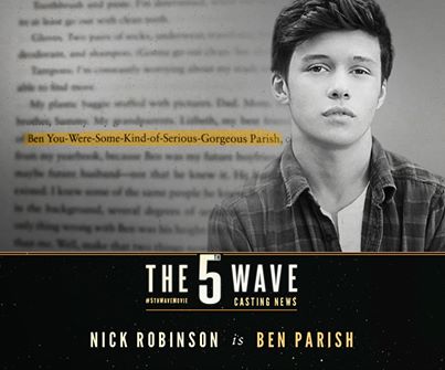 nick robinson as ben parish the 5th wave