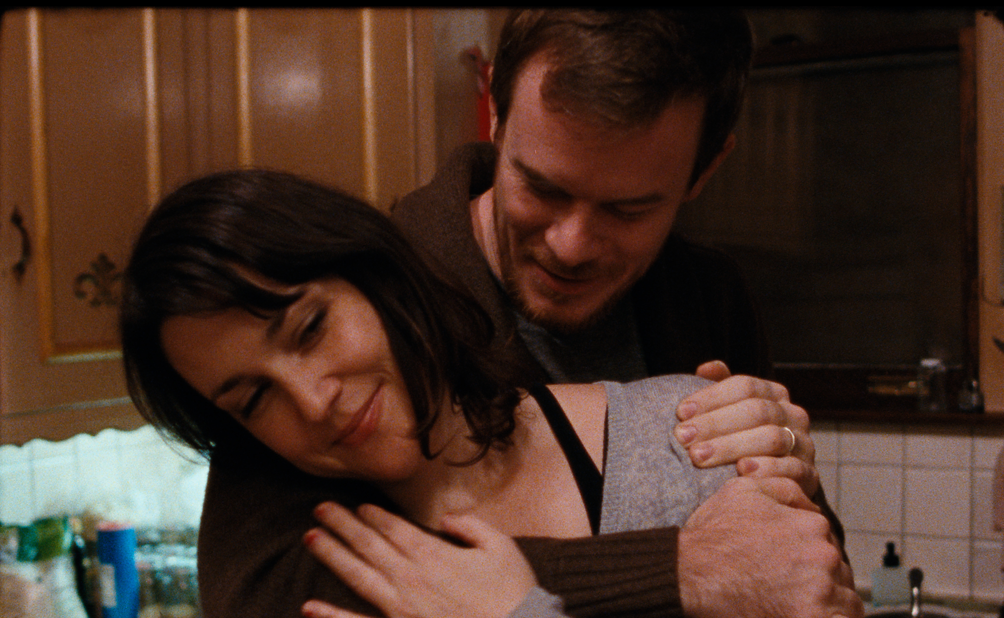 Melanie Lynskey and Joe Swanberg in HAPPY CHRISTMAS (Magnolia Pictures)